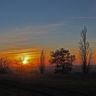 Coucher de soleil du vendredi : orange