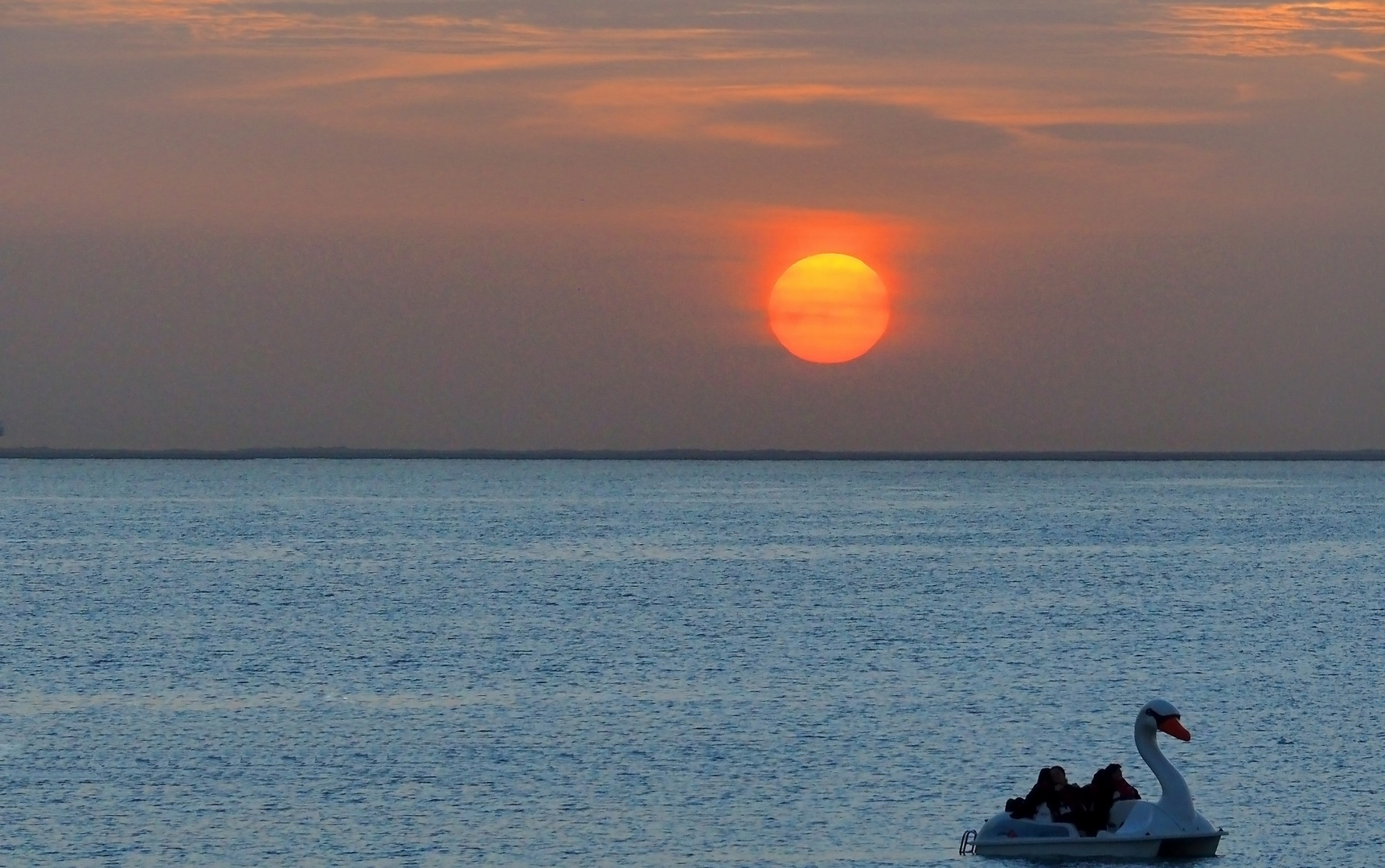 Coucher de soleil Dubaïote