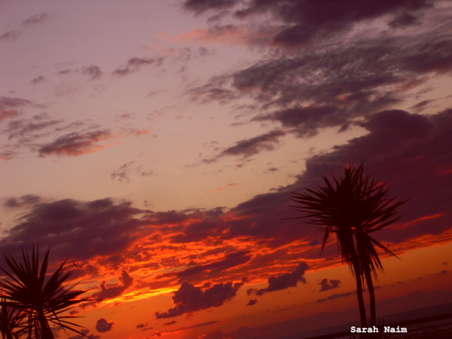 coucher de soleil