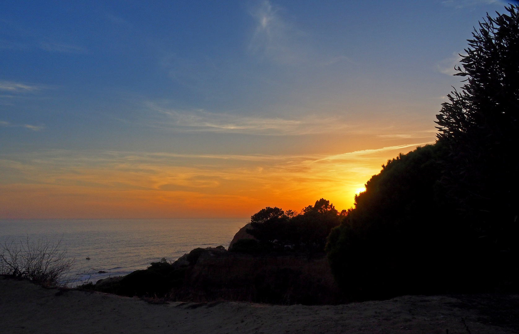 Coucher de soleil en Algarve