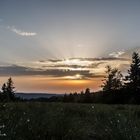 coucher de soleil en alsace