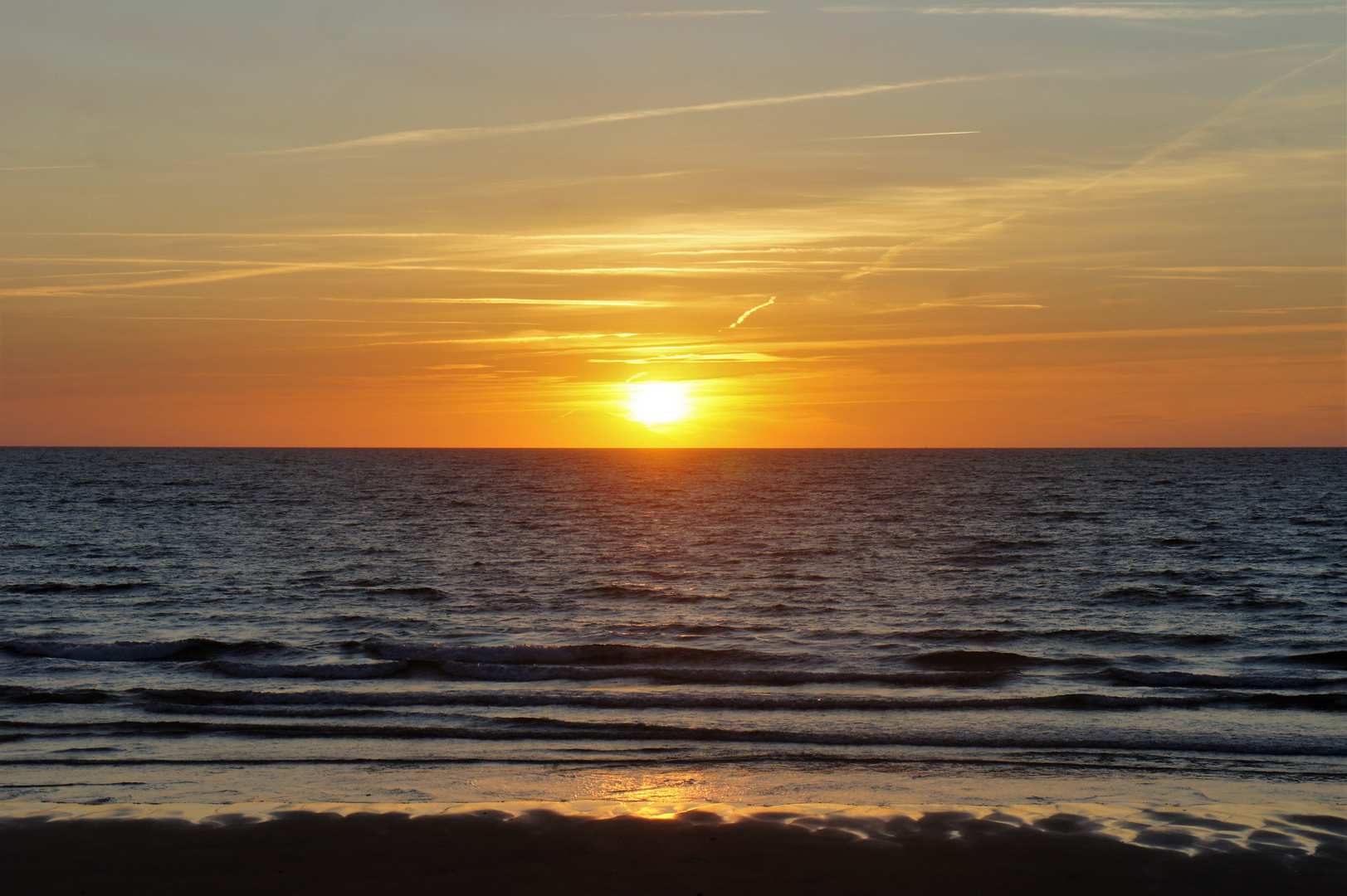 Coucher de soleil en Aquitaine