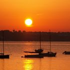 coucher de soleil en bretagne