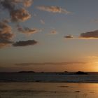 Coucher de soleil en Bretagne