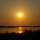 coucher de soleil en Camargue