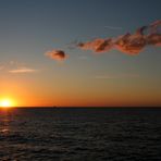 Coucher de soleil en Corse