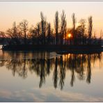 Coucher de soleil en Décembre