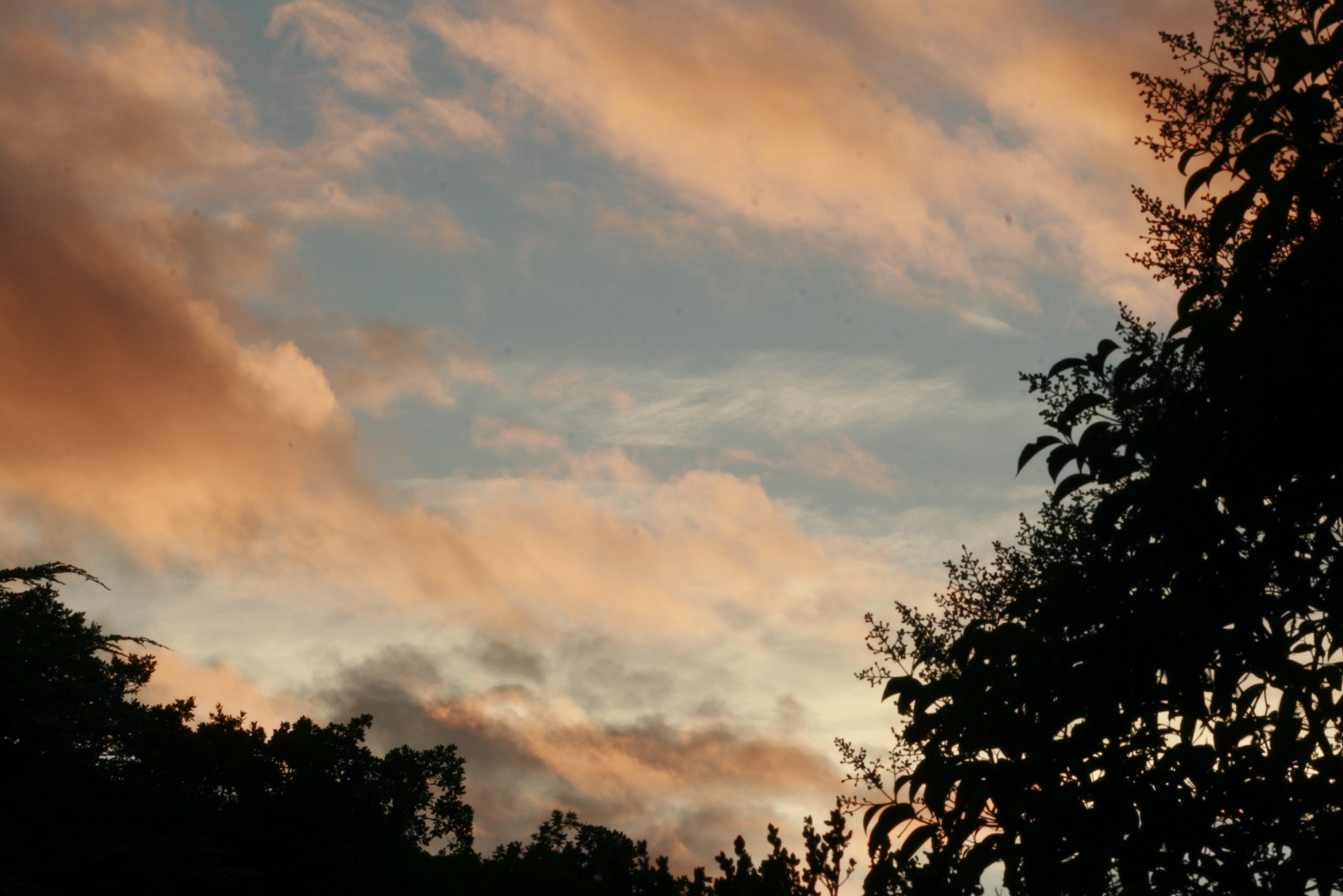 Coucher de soleil en provence