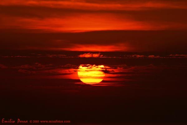 Coucher de soleil Espagne