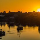 Coucher de soleil estival sur Bergerac