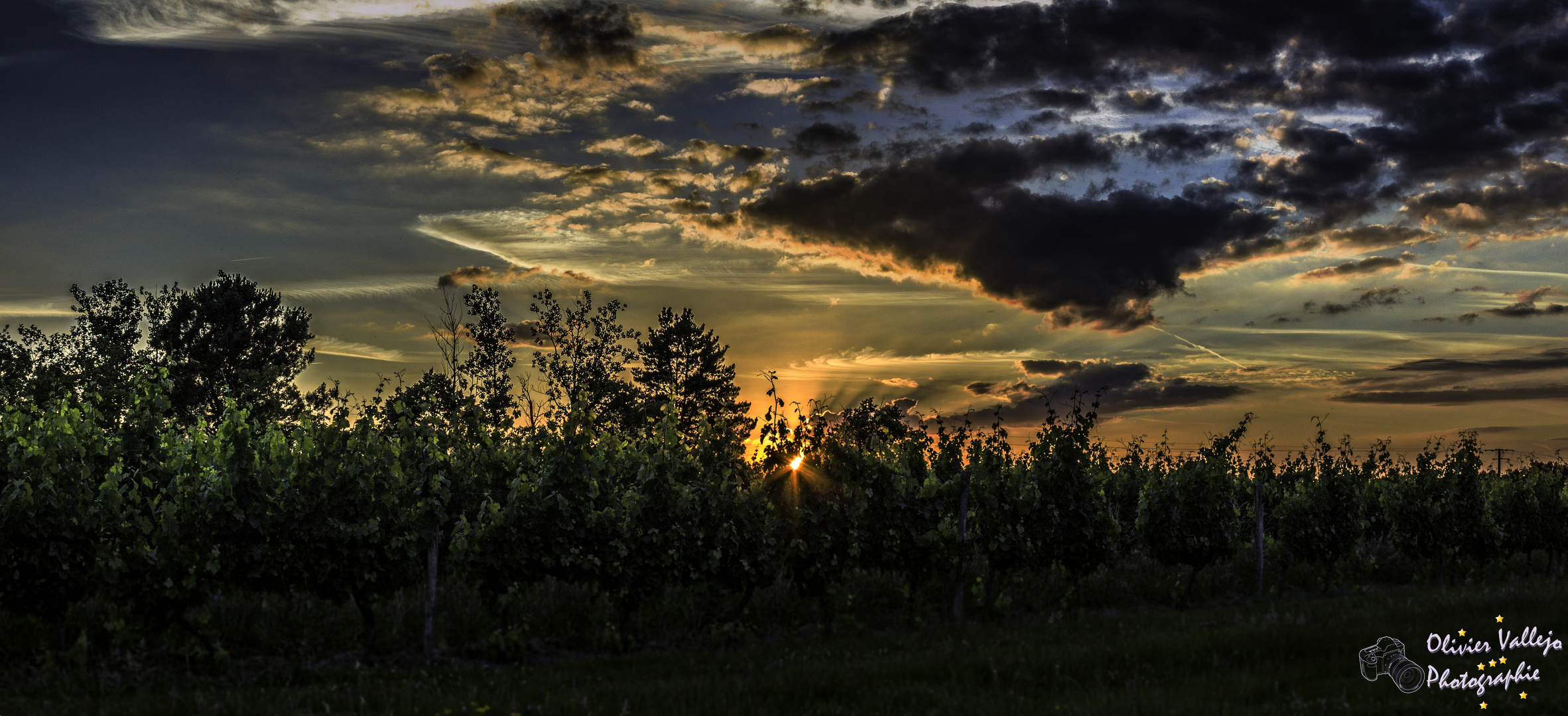 Coucher de Soleil estival sur le Périgord