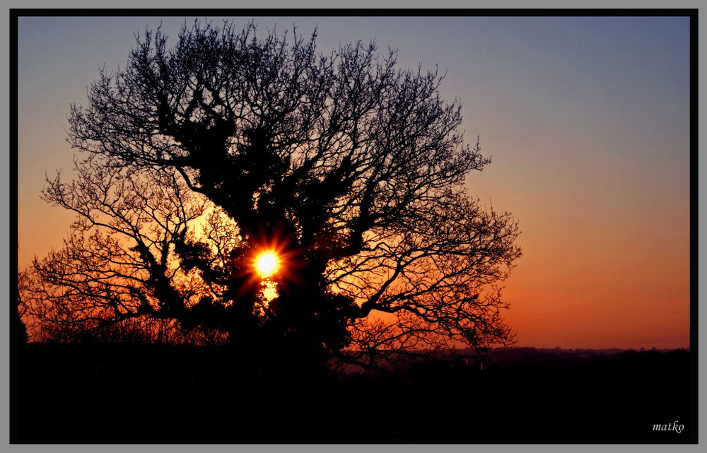 Coucher de soleil