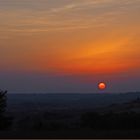 Coucher de soleil gersois en octobre