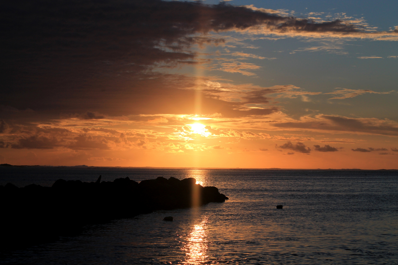 coucher de soleil île maurice