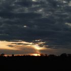 coucher de soleil nuage