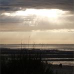 Coucher de soleil par temps gris sur l’Île d’Oléron