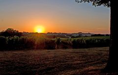 Coucher de soleil près de chez moi