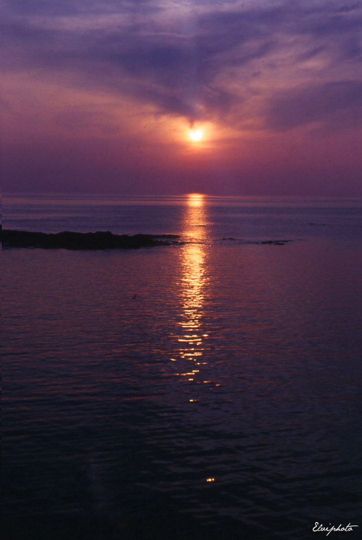 Coucher de soleil près de St Nazaire