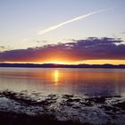 coucher de soleil (Rivière du Loup, Québec, Canada)