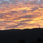 Coucher de soleil spectaculaire sur la Dôle