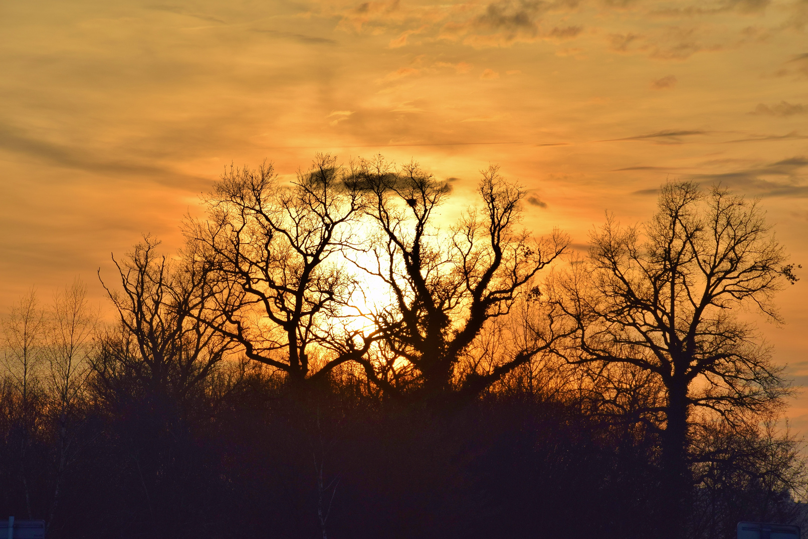 Coucher de soleil sur 2014 qui se termine!