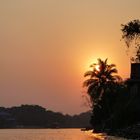 Coucher de soleil sur Ayutthaya