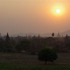 Coucher de soleil sur Bagan