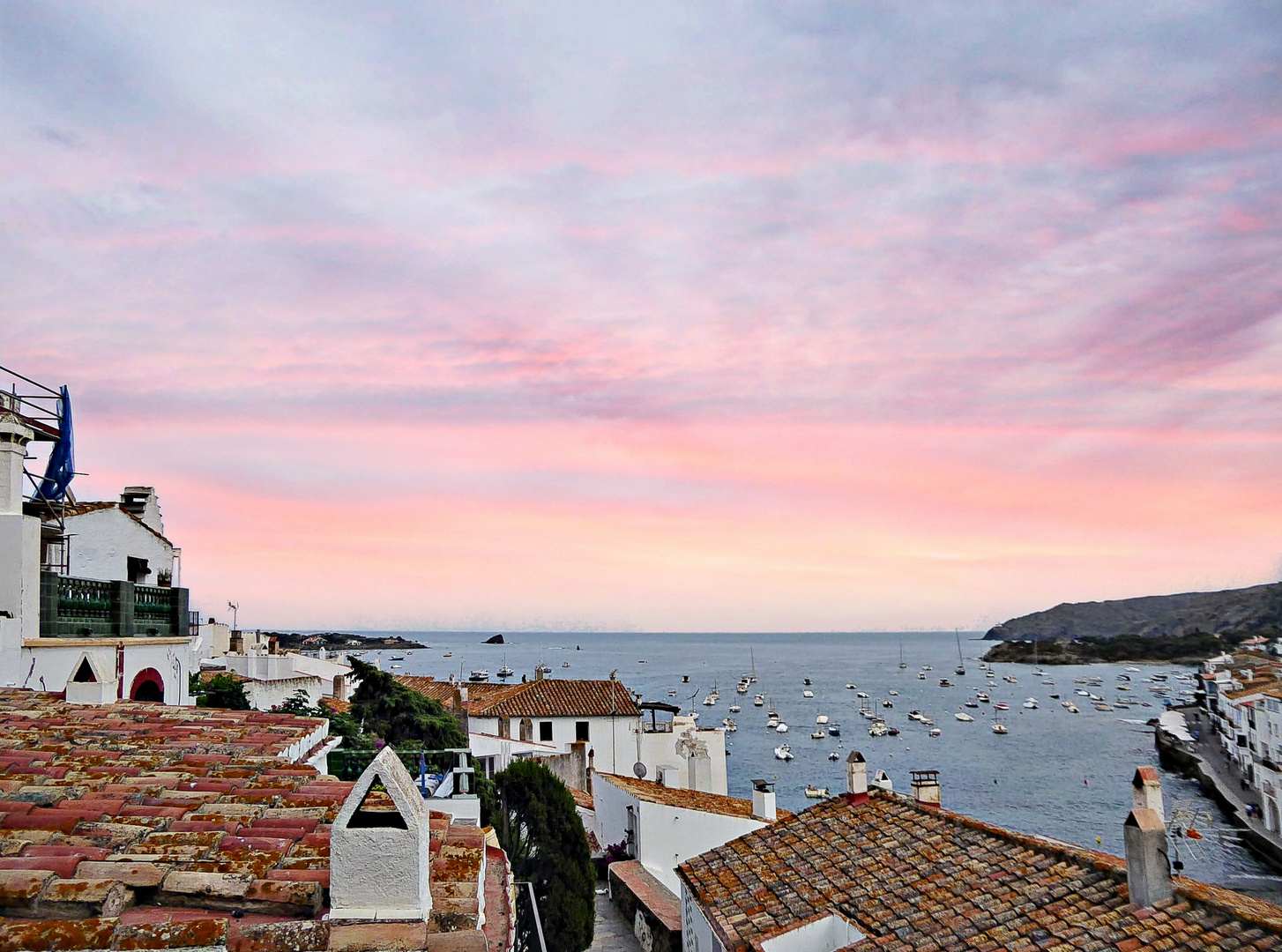 Coucher de soleil sur Cadaquès