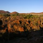 Coucher de soleil sur Epupa Falls