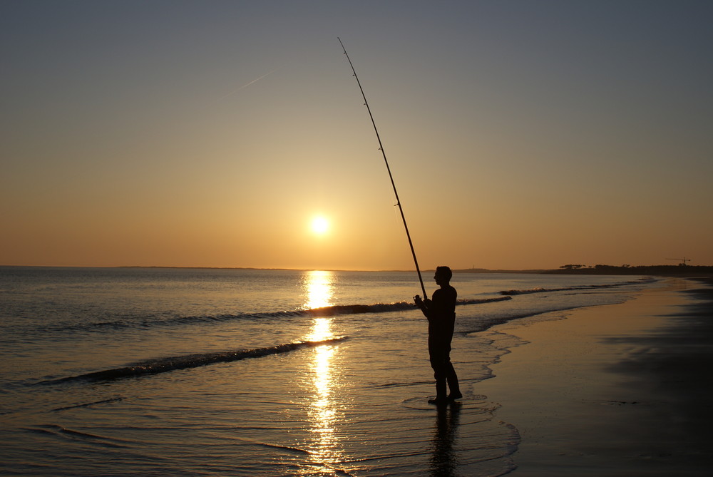 Coucher de soleil sur la baie !!!