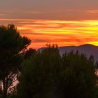 Coucher de soleil sur la Ciotat, Cote d'Azur