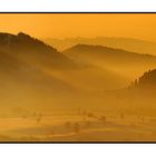 Coucher de soleil sur la Joux-du-Plâne