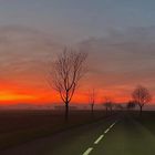 Coucher de soleil sur la ligne bleue des Vosges