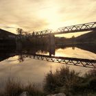 coucher de soleil sur la loire à bransac