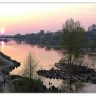 Coucher de soleil sur la Loire