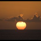 Coucher de soleil sur la Mer des Caraïbes