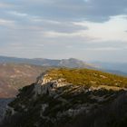 Coucher de soleil sur la Montagne d'Angèle (Drôme Provençale)