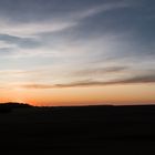 coucher de soleil sur la plaine Lorraine : j'aime ! 