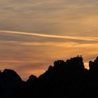 coucher de soleil sur la pointe du raz