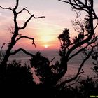 Coucher de soleil sur la presqu'île de Giens