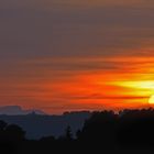  Coucher de soleil sur la Sainte-Baume (Var. 83)