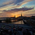 Coucher de soleil sur la Venise du nord