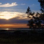 Coucher de soleil sur le bassin de Marennes-Oléron