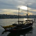Coucher de soleil sur le Douro