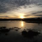 Coucher de soleil sur le golfe du Morbihan