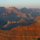 Coucher de soleil sur le Grand Canyon