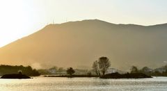 Coucher de soleil sur le jaizquibel