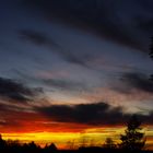 Coucher de soleil sur le Lac de La Tour d'Auvergne