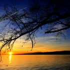 Coucher de soleil sur le Léman