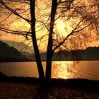 Coucher de soleil sur le Léman